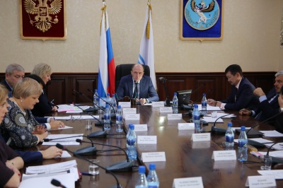 Проведено заседание Комиссии Правительства Республики Алтай по бюджетным проектировкам  на очередной финансовый год и на плановый период