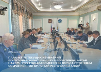 Проект закона Республики Алтай «О внесении изменений в Закон Республики Алтай «О республиканском бюджете Республики Алтай на 2025 год и на плановый период 2026 и 2027 годов»